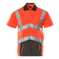 MASCOT® Anadia poloshirt, signalisatie rood/donker antraciet