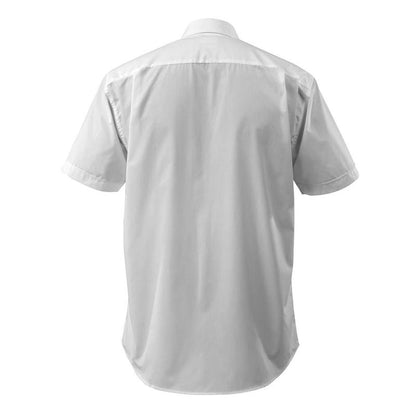Shirt, korte mouwen, klassieke pasvorm, wit