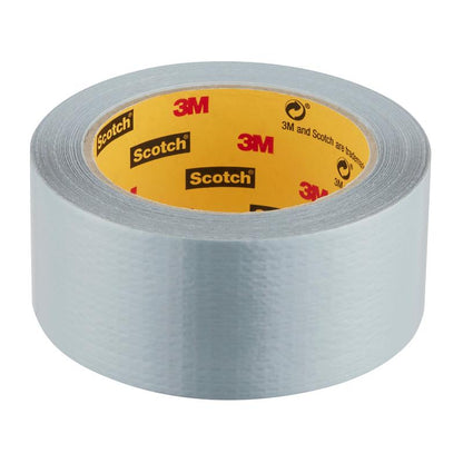 Afgebeeld is een rol Scotch® Universal Tape 2904 (25 m x 48 mm) van 3M Deutschland GmbH met een geel binnenetiket met de logo's van 3M en Scotch op een witte achtergrond.