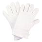 NITRAS katoenen jersey handschoenen, wit, OEKO-TEX katoenen jersey | Pakket (12 paar)