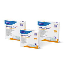 Zetuvit Plus Siliconen Rand Sacr 23x23 | Pak (10 stuks)
