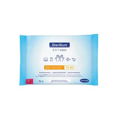 Hartmann Sterillium 2in1 doekjes (15doekjes) DE/AT/CH | Pak (1 stuk)