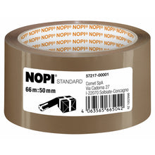 tesa NOPI STANDARD, 66 m x 50 mm bruin