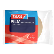tesafilm TRANSPARENT, in een flowpack, 33 m x 15 mm