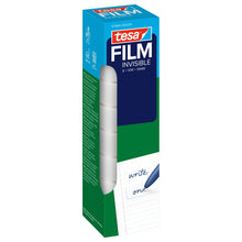 tesafilm INVISIBLE, matwit, in een rolhouder, 10 m x 19 mm