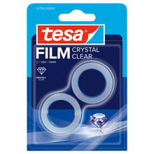 tesafilm CRYSTAL CLEAR, transparant, kristalhelder in blisterverpakking, 10 m x 19 mm