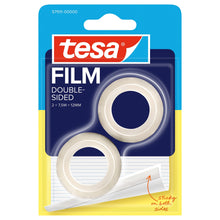 tesafilm DOUBLE-SIDED, transparant, in blisterverpakking, 7,5 m x 12 mm