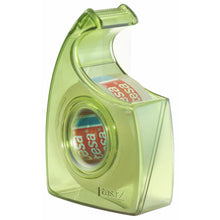 tesa HAND DISPENSER EASY CUT RECYCLED handafroller, groen, met tesafilm Clear Recycled 33 m x 19 mm