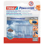 tesa Powerstrips Transparent DECO Haken LARGE