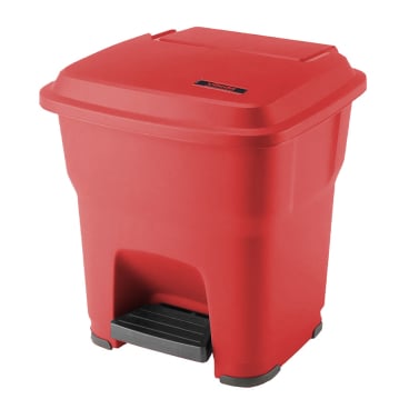 Vileda Professional Hera - pedaalcontainer, rood