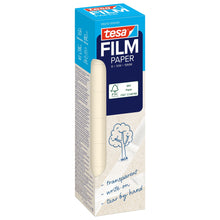 tesafilm PAPER, transparant, in een rolhouder, 10 m x 19 mm