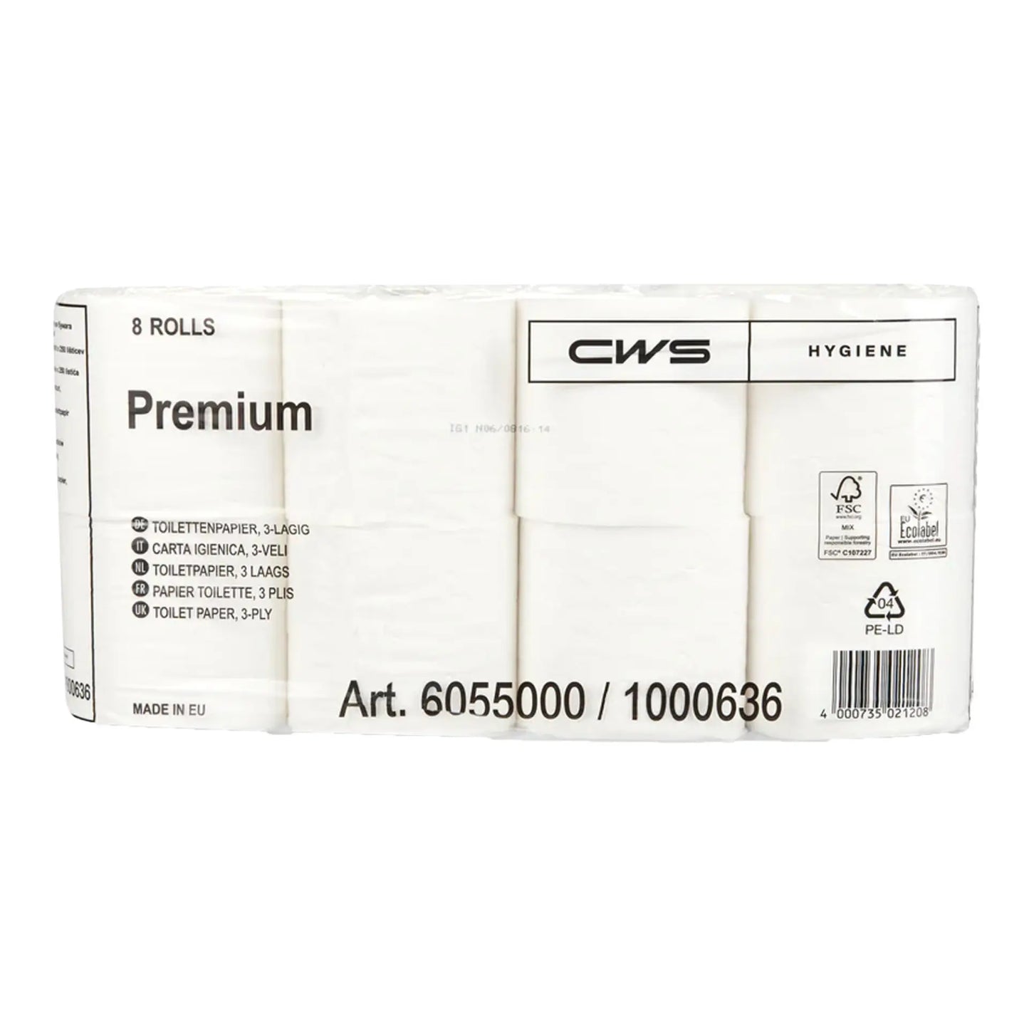 CWS toiletpapier Superzacht | Karton (64 rollen)