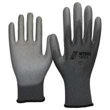 NITRAS nylon handschoenen, grijs