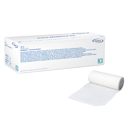 MaiMed-universeel stretch, zonder cello Permanent elastisch verband, 10 stuks/doos