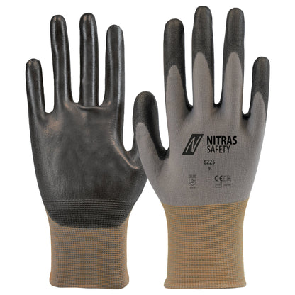 NITRAS montagehandschoenen, grijs/zwart