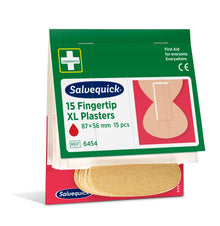 Xl-textielpleisters voor de vingertoppen, 15 stuks per rol  | Verpakking (15 stuks)