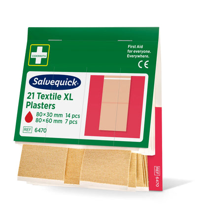 Xl textielgips, pleisters | Verpakking (21 stuks)