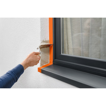 tesa Professional 66001 Putzband sPVC glatt, gelb – Anwendung