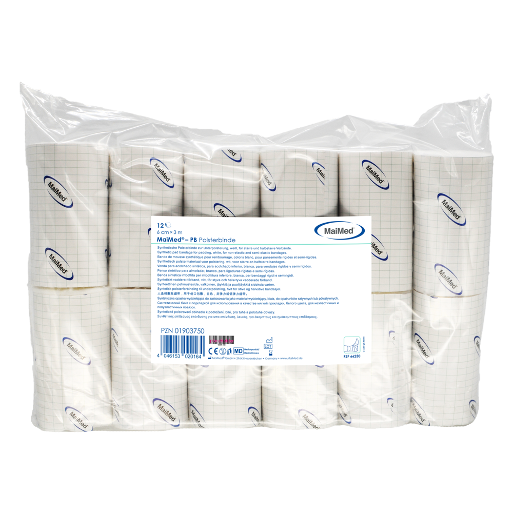 MaiMed-PB Synthetisch polsterverband van 12 stuks/polybag