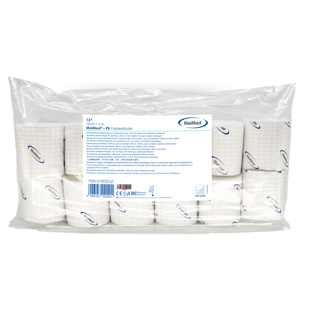 MaiMed-PB Synthetisch polsterverband van 12 stuks/polybag