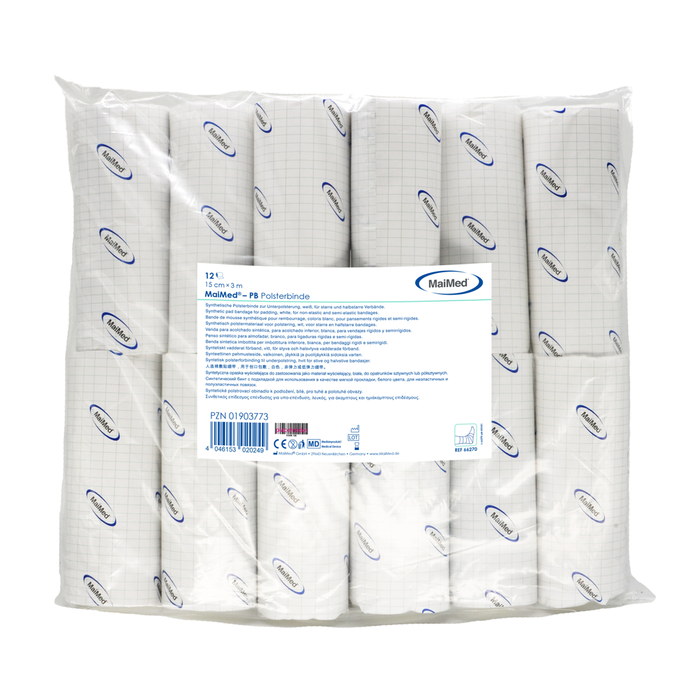 MaiMed-PB Synthetisch polsterverband van 12 stuks/polybag