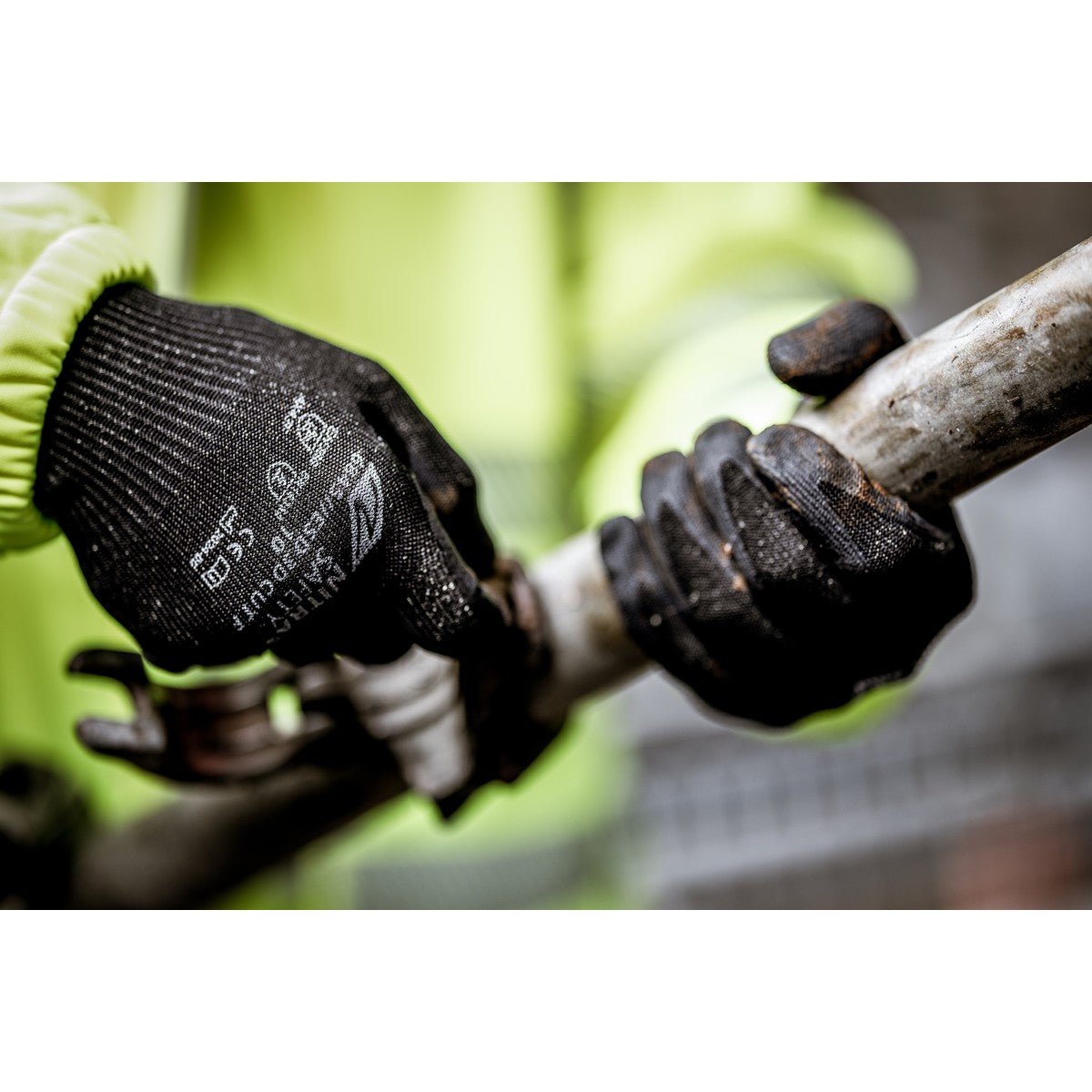 NITRAS ESD 3D CUT F, snijbeschermingshandschoenen, zwart