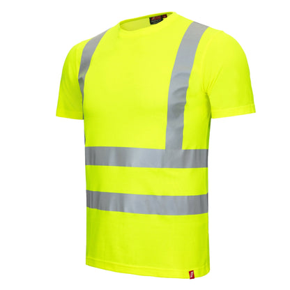 NITRAS MOTION TEX VIZ, T-shirt met hoge zichtbaarheid