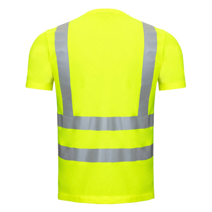 NITRAS MOTION TEX VIZ, T-shirt met hoge zichtbaarheid