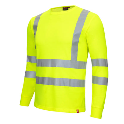 NITRAS MOTION TEX VIZ, hoge zichtbaarheidsshirt met lange mouwen
