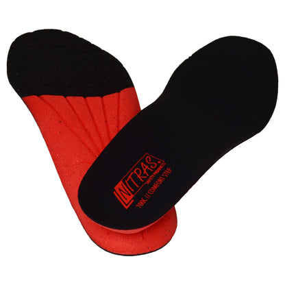 NITRAS COMFORT STEP, binnenzool, zwart/rood