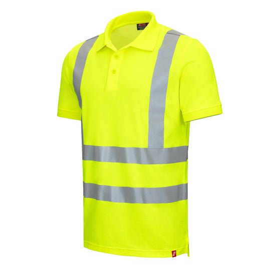 NITRAS MOTION TEX VIZ, poloshirt met hoge zichtbaarheid
