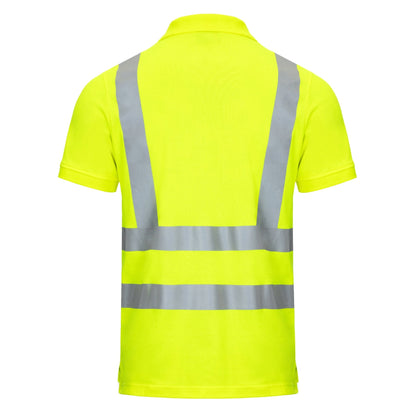 NITRAS MOTION TEX VIZ, poloshirt met hoge zichtbaarheid
