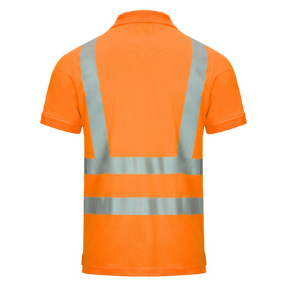 NITRAS MOTION TEX VIZ, poloshirt met hoge zichtbaarheid