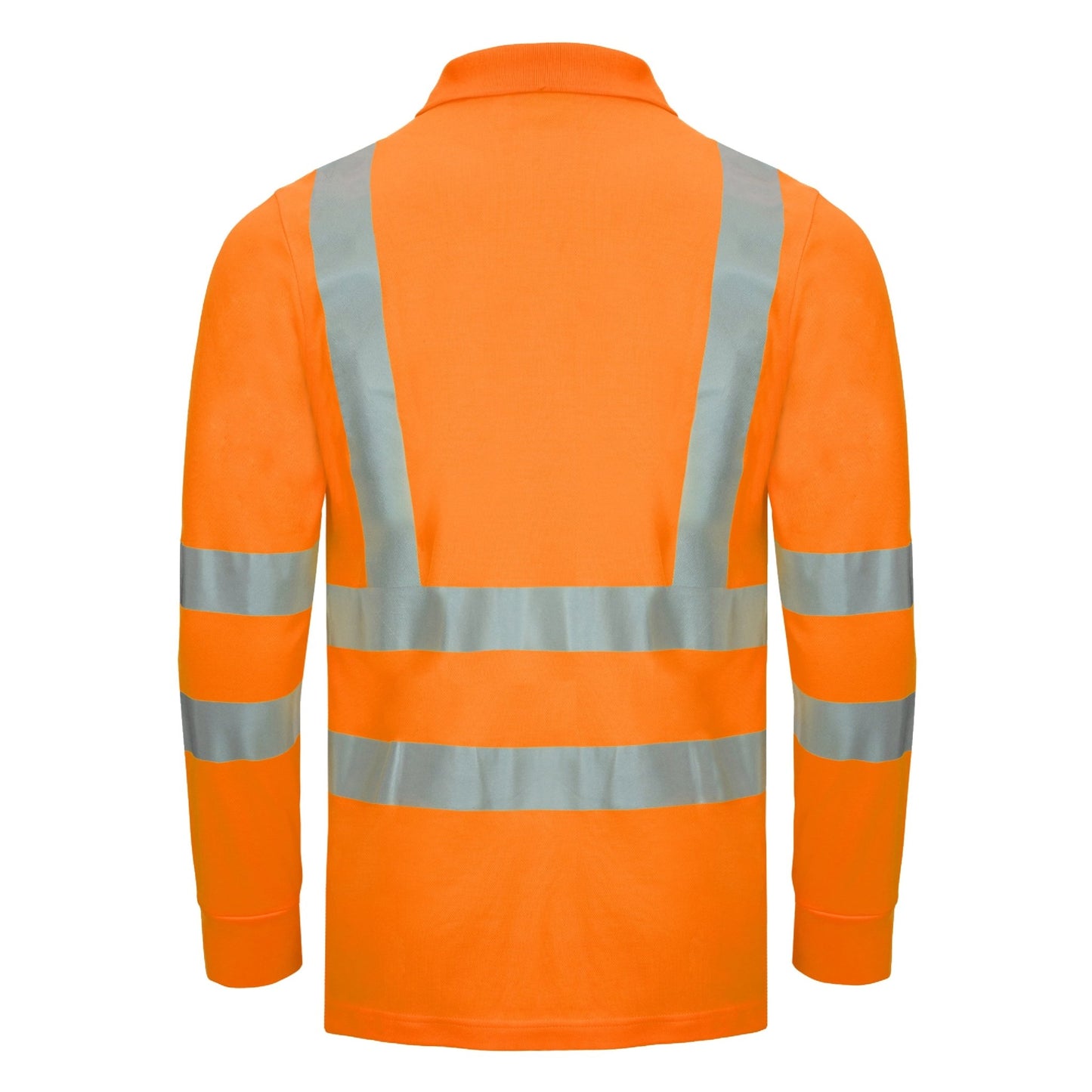 NITRAS MOTION TEX VIZ, poloshirt met lange mouwen en hoge zichtbaarheid