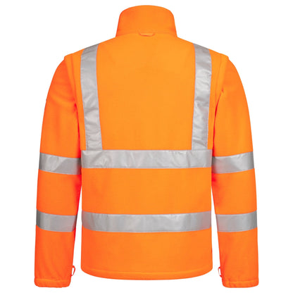 NITRAS MOTION TEX VIZ, fleecejack met hoge zichtbaarheid
