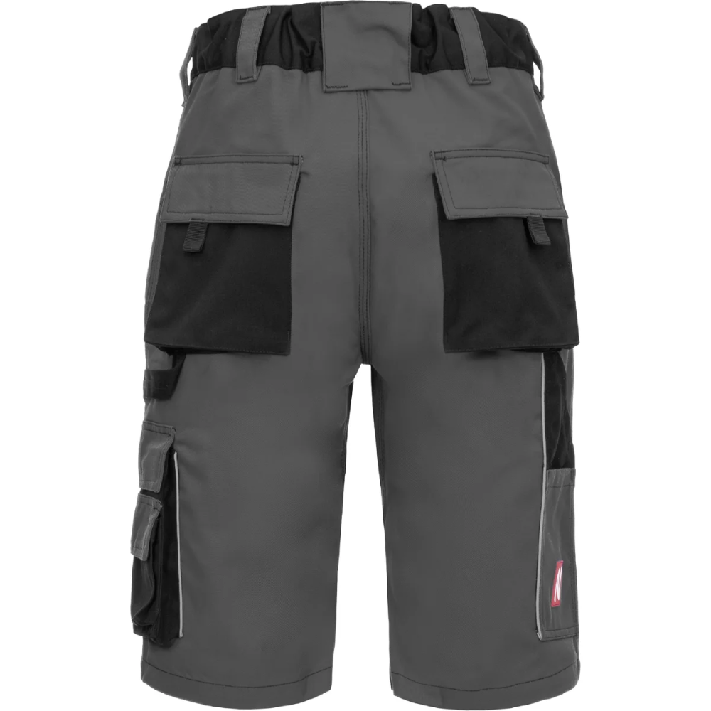 Deze korte outdoorbroek NITRAS MOTION TEX KIDS van AS Arbeitsschutz GmbH met ergonomisch design, meerdere zwarte zakken en een comfortabele zwarte tailleband biedt een hoger draagcomfort. Ze is gemaakt van ademend materiaal voor kinderen en biedt praktische opbergmogelijkheden aan de zijkanten en achter. Daarmee is het de ideale waterdichte kinder-outdoorbroek voor elk avontuur.