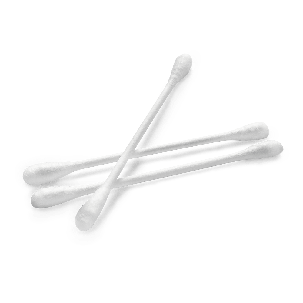 MaiMed -Tip Classic ECO (kleine kop) niet-steriele wattenstaafjes, kartonnen stick, 200 stuks/zak | Pak (200 stuks)