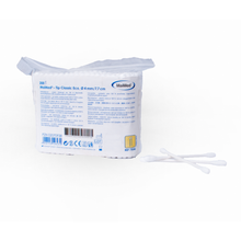 MaiMed -Tip Classic ECO (kleine kop) niet-steriele wattenstaafjes, kartonnen stick, 200 stuks/zak | Pak (200 stuks)