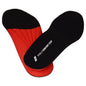 NITRAS COMFORT STEP, inlegzolen, zwart/rood