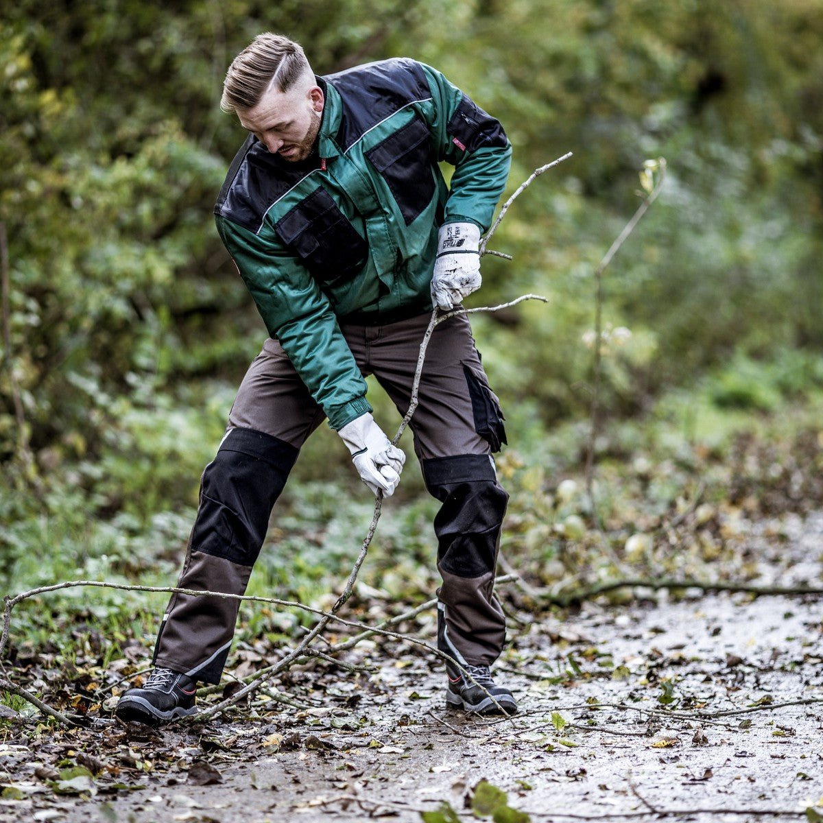 NITRAS STEP MID MF, S3 veiligheidslaarzen, middelhoog, zwart