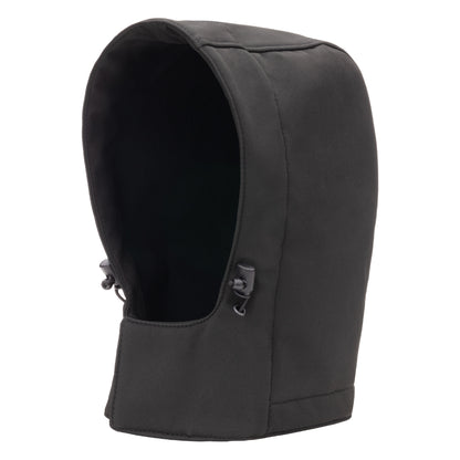 NITRAS afneembare capuchon, zwart, OEKO-TEX polyester: 94%; Elastaan: 6% | Pak (1 stuk)