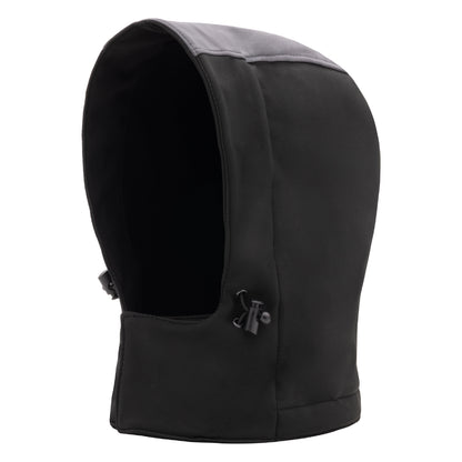 NITRAS afneembare capuchon, grijs/zwart, OEKO-TEX polyester: 94%; Elastaan: 6% | Pak (1 stuk)