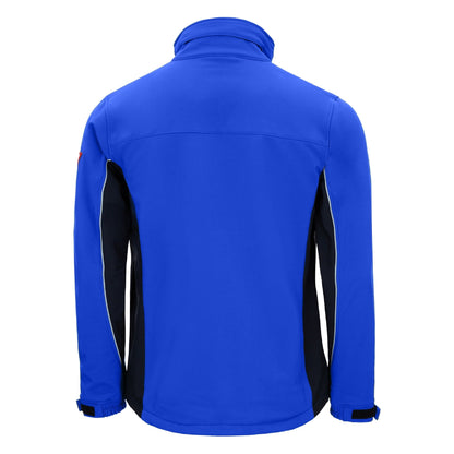 NITRAS MOTION TEX LIGHT, softshell jas, koningsblauw/zwart