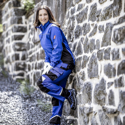 NITRAS MOTION TEX LIGHT, softshell jas, koningsblauw/zwart