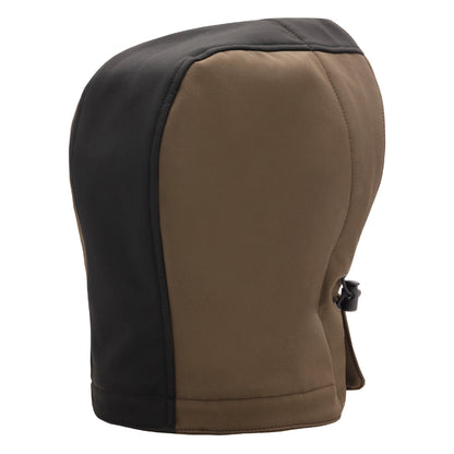 NITRAS afneembare capuchon, bruin/zwart, OEKO-TEX polyester: 94%; Elastaan: 6% | Pak (1 stuk)