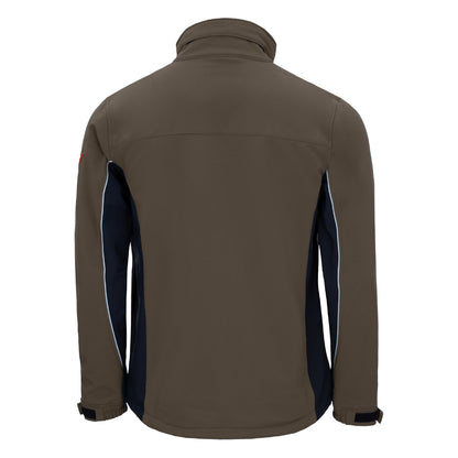 NITRAS MOTION TEX LIGHT, softshell jas, bruin/zwart