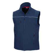NITRAS MOTION TEX LIGHT, softshell vest, marineblauw