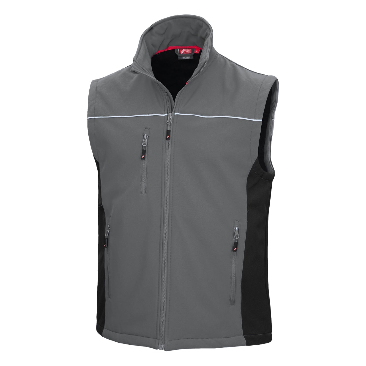 NITRAS MOTION TEX LIGHT, softshell vest, grijs/zwart