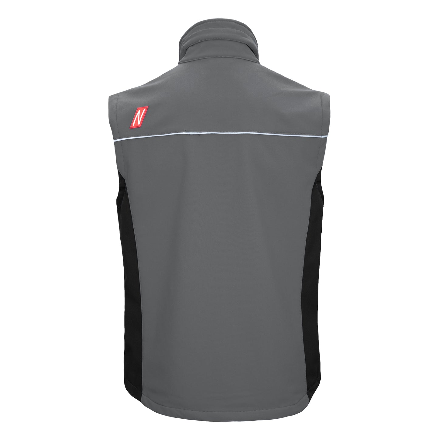 NITRAS MOTION TEX LIGHT, softshell vest, grijs/zwart