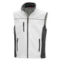 NITRAS MOTION TEX LIGHT, softshell vest, wit/grijs